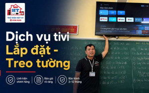 Lắp Đặt, Treo Tivi Tại Nhà Chuyên Nghiệp | Điện Tử HT