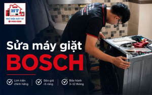Sửa Máy Giặt Bosch Tại Nhà | Kiểm Tra Miễn Phí 100%