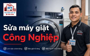 Sửa Máy Giặt Công Nghiệp | Báo Giá Miễn Phí - Xuất VAT