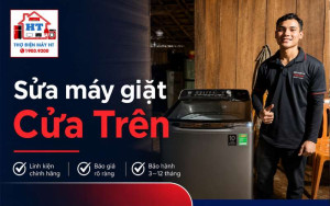 Sửa Máy Giặt Cửa Trên Tại Nhà | Kiểm Tra & Báo Giá Miễn Phí