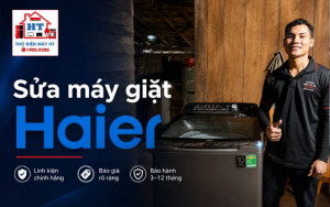 Sửa Máy Giặt Haier Tại Nhà | Kiểm Tra & Báo Giá Miễn Phí