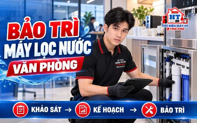 Bảo Trì Máy Lọc Nước Doanh Nghiệp, Văn Phòng Chuyên Nghiệp