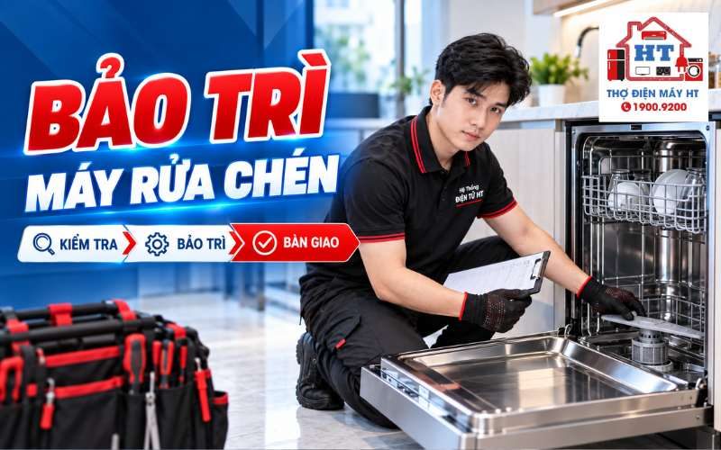 Bảo Trì Máy Rửa Chén Định Kỳ: Lên Lịch Bảo Trì Trên App