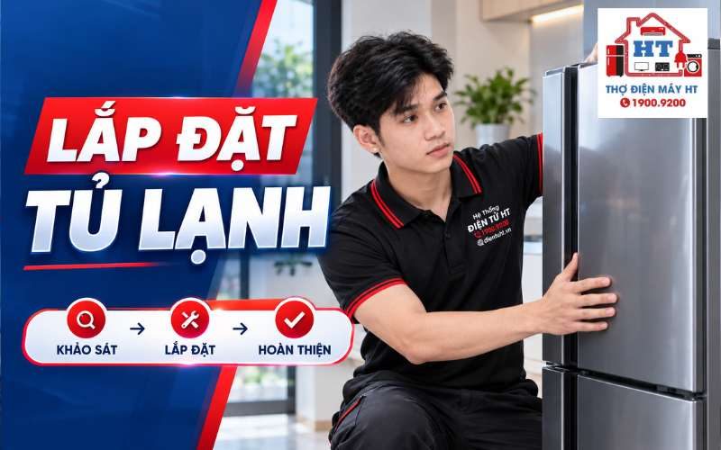 Lắp Đặt Tủ Lạnh – Kiểm Tra Vị Trí Và Điều Kiện Lắp