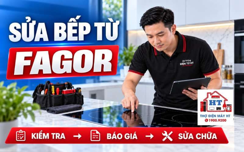 Sửa Bếp Từ Fagor Tại Nhà | Kiểm Tra Miễn Phí 100% Liên Hệ Ngay