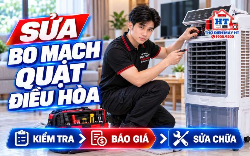 Sửa Bo Mạch Quạt Điều Hòa Tại Nhà – Điện Tử HT Uy Tín