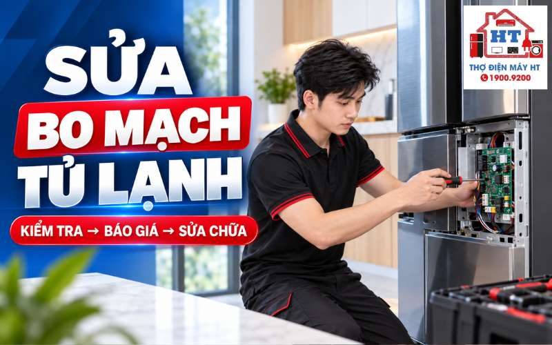 Sửa Bo Mạch Tủ Lạnh – Tiếp Nhận Theo Model Và Bo Trên Máy