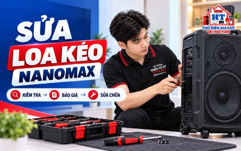 Sửa Loa Kéo Nanomax Tại Nhà | Kiểm Tra Miễn Phí Toàn Quốc