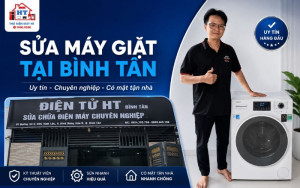 Sửa máy giặt tại Bình Tân tại nhà - Điện Tử HT
