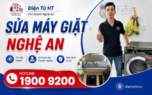 Sửa Máy Giặt Nghệ An Uy Tín – Có Mặt Nhanh, Bảo Hành Dài Hạn | Điện Tử HT