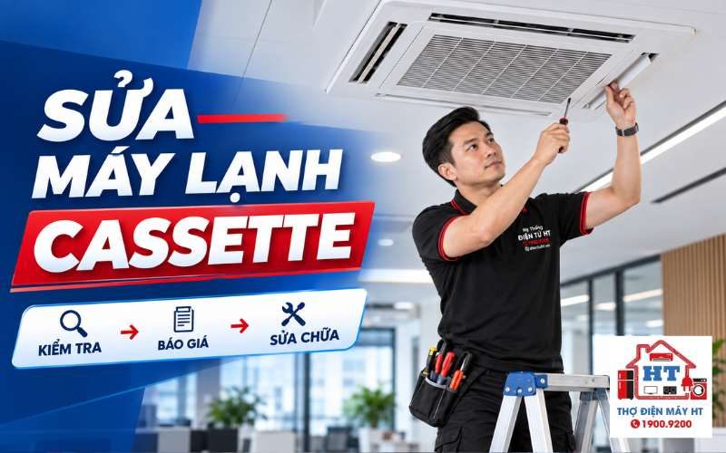 Sửa Máy Lạnh Âm Trần Cassette | Kiểm Tra & Báo Giá Trước