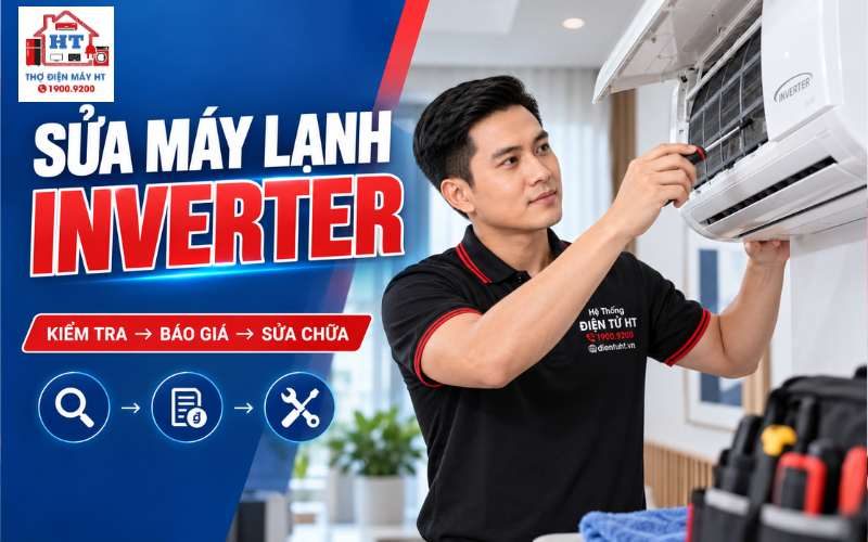 Sửa Máy Lạnh Inverter | Kiểm Tra Miễn Phí, Báo Giá Trước