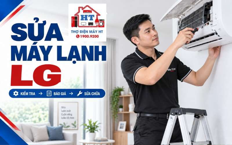 Sửa Máy Lạnh LG Tại Nhà | Báo Giá Trước, Có Bảo Hành