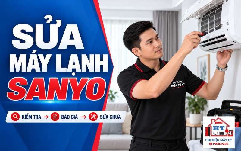 Sửa Máy Lạnh Sanyo: Kiểm Tra Tình Trạng & Phương Án Sửa
