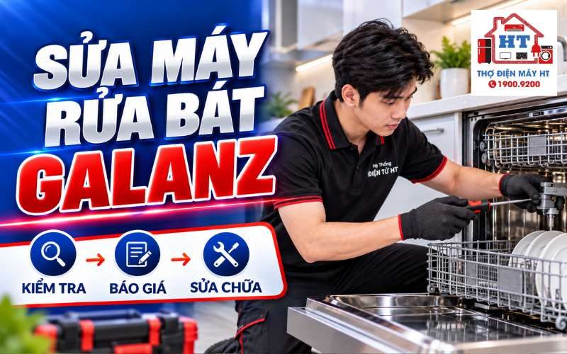 Sửa Máy Rửa Chén Galanz: Mini, Độc Lập Kiểm Tra Miễn Phí
