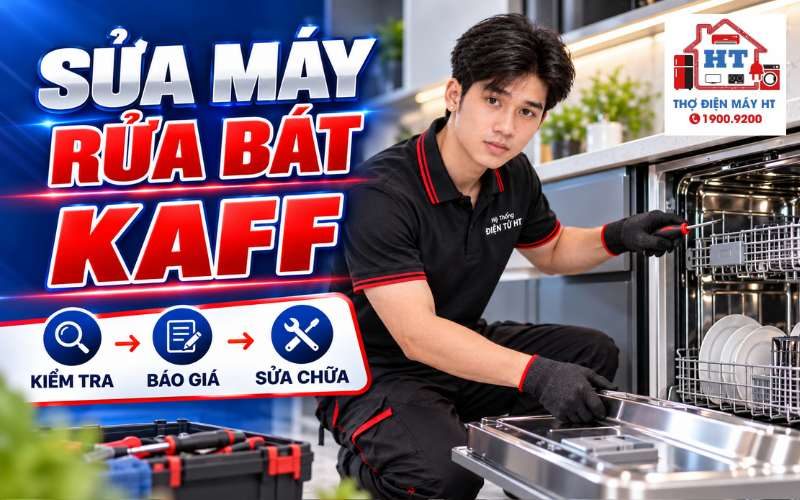 Sửa Máy Rửa Chén Kaff: Kiểm Tra Miễn Phí, Liên Hệ 1900 9200