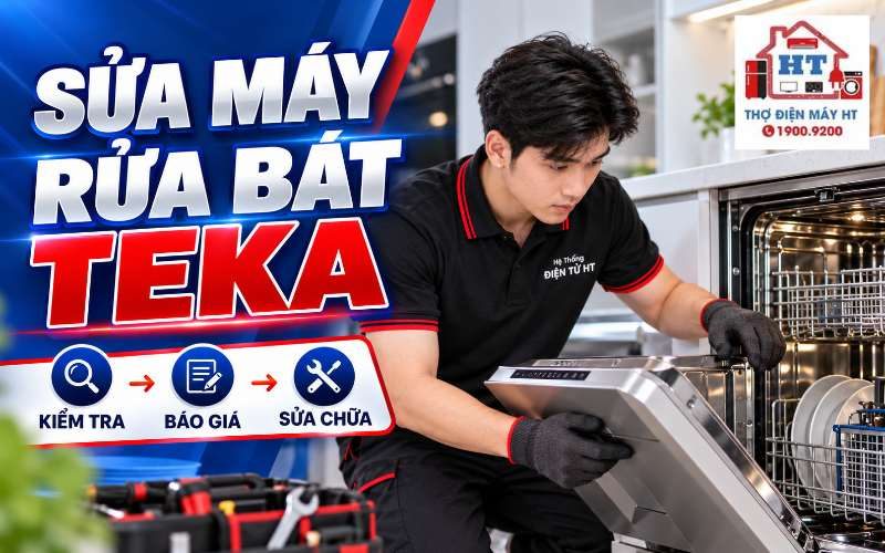 Sửa Máy Rửa Chén Teka: Sửa Nhanh Chóng, Kiểm Tra Miễn Phí