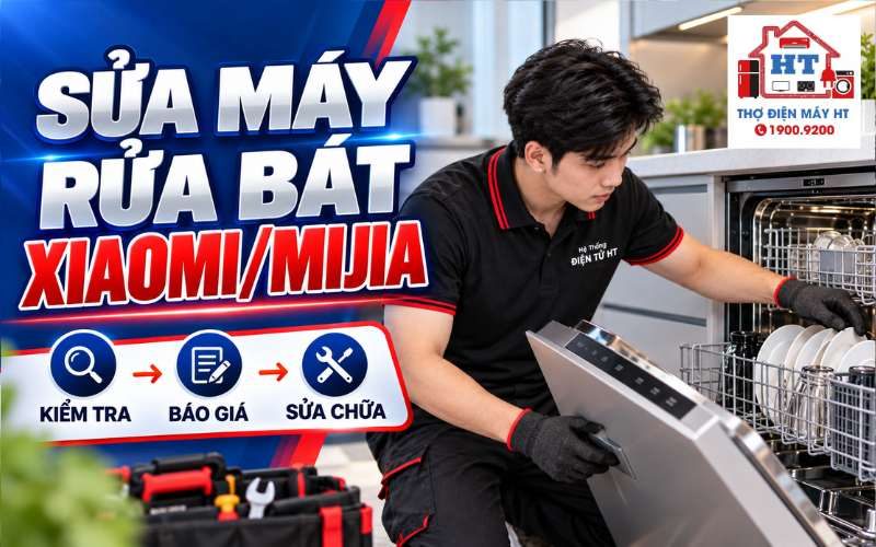 Sửa Máy Rửa Chén Xiaomi/Mijia: Kiểm Tra Miễn Phí - Liên Hệ Ngay
