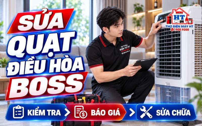 Sửa Quạt Điều Hòa Boss Tại Nhà – Kiểm Tra Miễn Phí Toàn Quốc