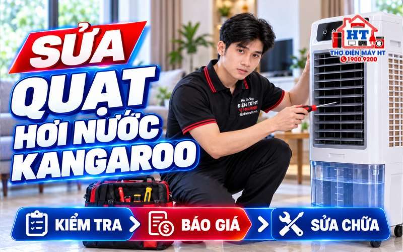 Sửa Quạt Hơi Nước Kangaroo Tại Nhà – Kiểm Tra Miễn Phí