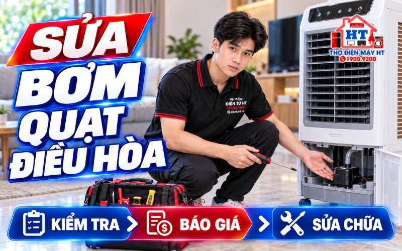 Sửa Bơm Quạt Điều Hòa Tại Nhà – Kiểm Tra Miễn Phí Toàn Quốc