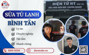 Sửa Tủ Lạnh Bình Tân Tận Nhà Chuyên Nghiệp | Điện Tử HT