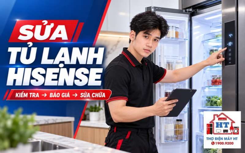 Sửa Tủ Lạnh Hisense | Kiểm Tra Miễn Phí, Bảo Hành Lâu Dài 24/7