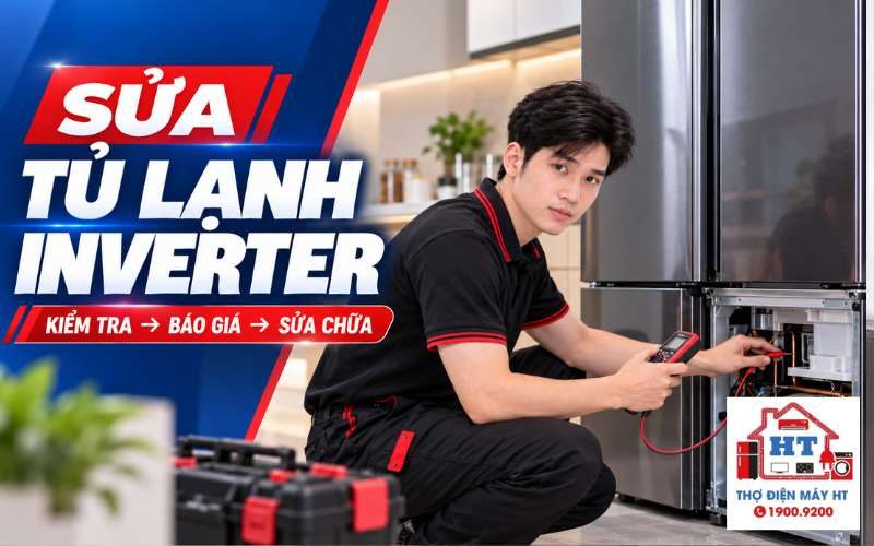 Sửa Tủ Lạnh Inverter – Kiểm Tra Tư Vấn Báo Giá Miễn Phí 24/7