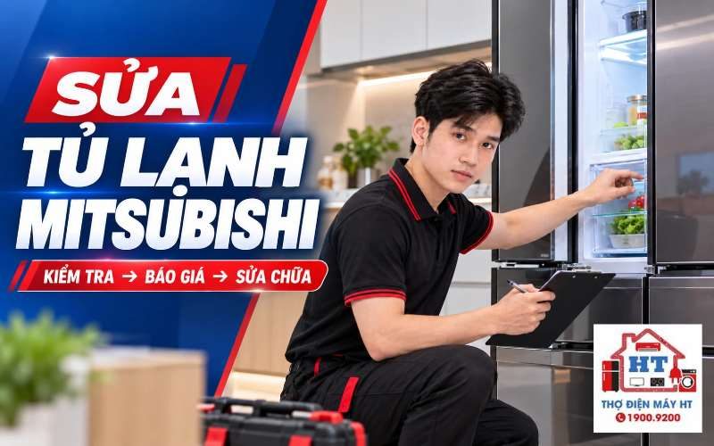 Sửa Tủ Lạnh Mitsubishi Electric | Báo Giá Trước - Liên Hệ 1900 9200