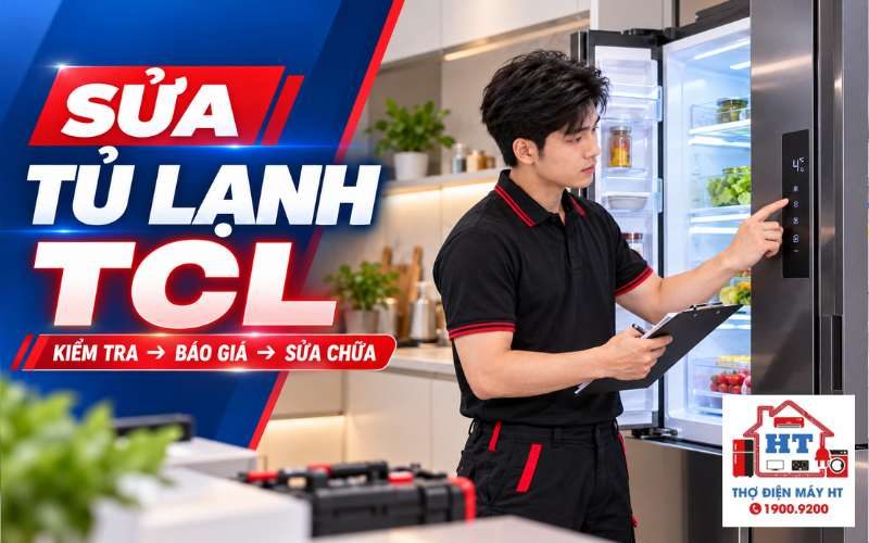 Sửa Tủ Lạnh TCL | Kiểm Tra & Báo Giá Miễn Phí