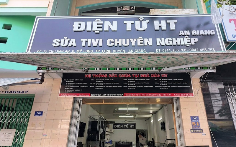 Hệ thống chi nhánh Điện Tử HT tại An Giang