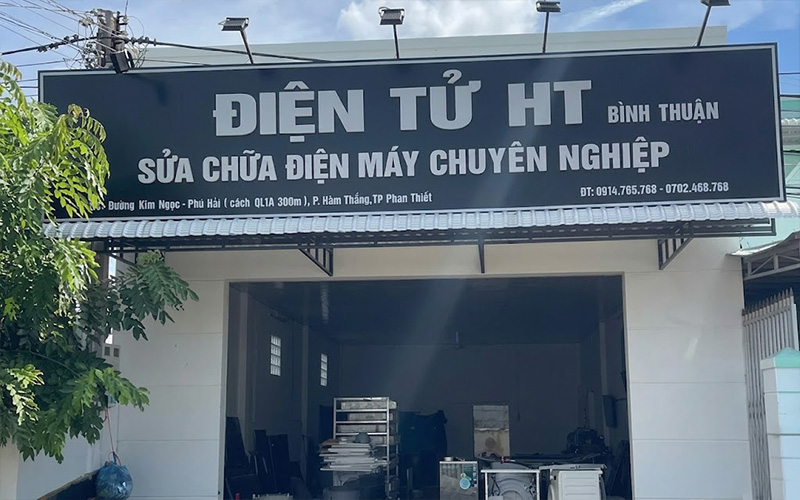 Hệ thống chi nhánh Điện Tử HT tại Bình Thuận