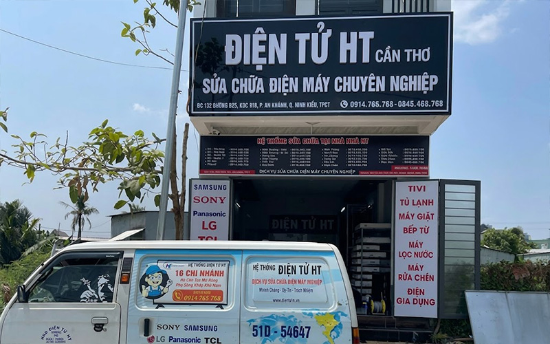 Hệ thống chi nhánh Điện Tử HT tại Cần Thơ