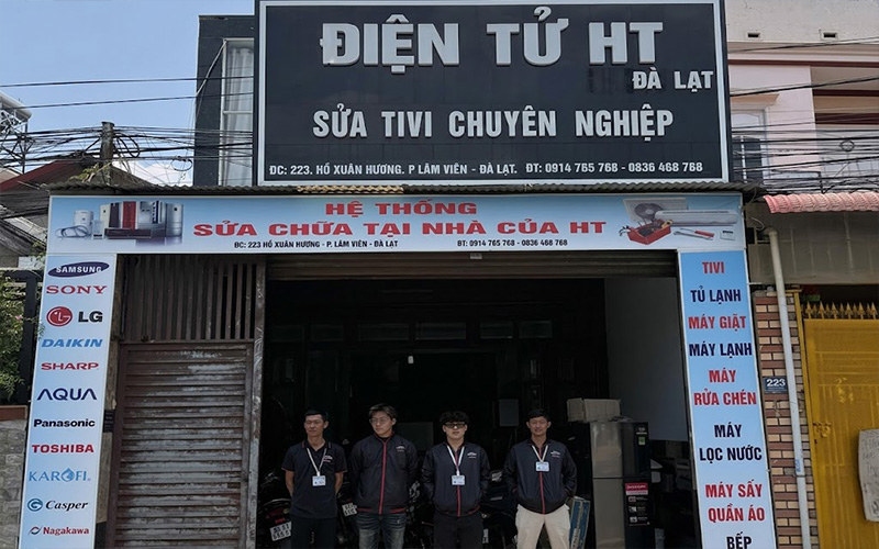 Hệ thống chi nhánh Điện Tử HT tại Lâm Đồng