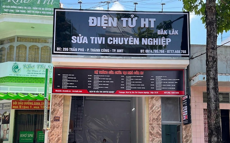 Hệ thống chi nhánh Điện Tử HT tại Đắk Lắk