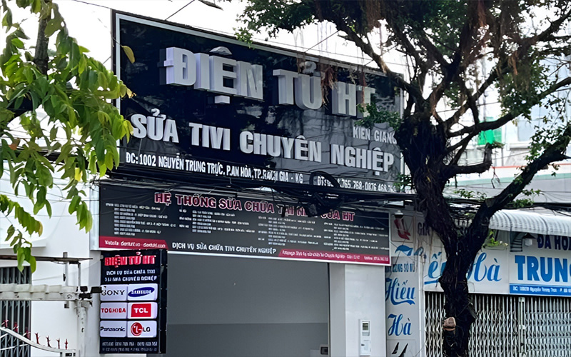 Hệ thống chi nhánh Điện Tử HT tại Kiên Giang