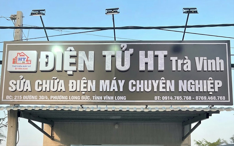 Hệ thống chi nhánh Điện Tử HT tại Trà Vinh