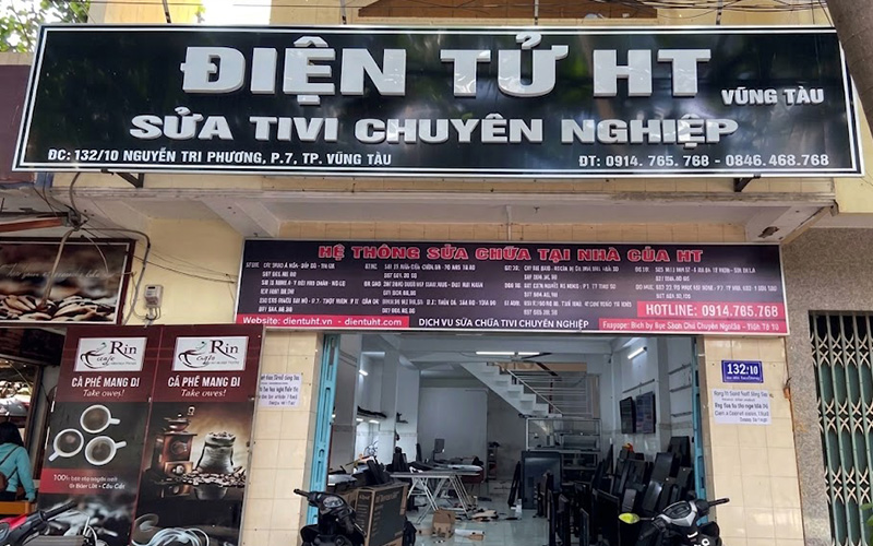 Hệ thống chi nhánh Điện Tử HT tại Bà Rịa - Vũng Tàu