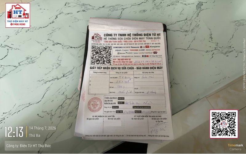 Giấy tiếp nhận dịch vụ và bảo hành sau sửa chữa giay-tiep-nhan-sua-chua-dien-may-2