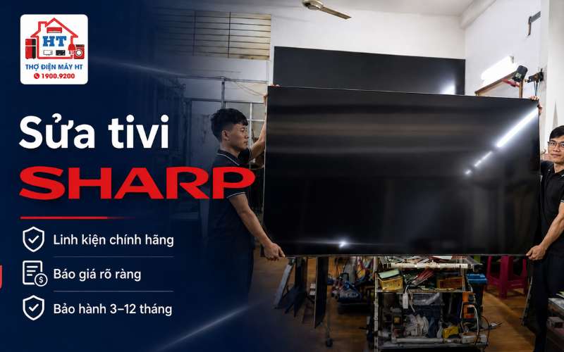 sua-tivi-sharp