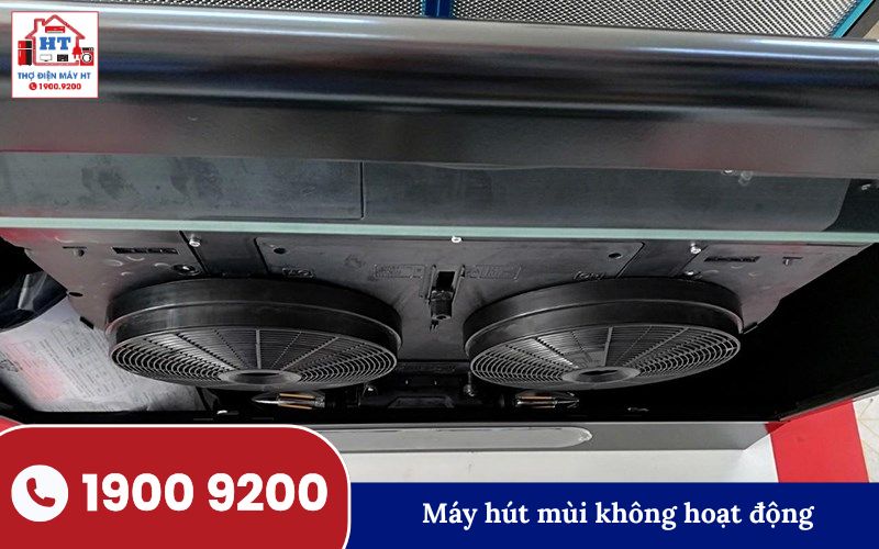 Hình ảnh máy hút mùi không hoạt động, cần sửa máy hút mùi tại nhà Nghệ An