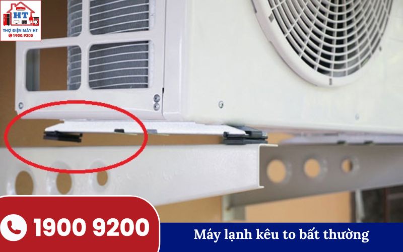 Máy lạnh Aqua phát ra tiếng kêu lớn, rung lắc bất thường khi hoạt động