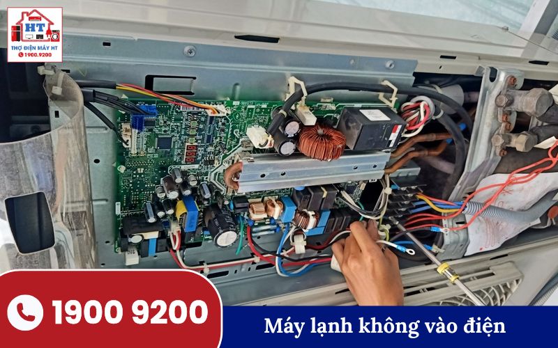 Máy lạnh AUX không vào điện, không lên nguồn hoặc không hoạt động