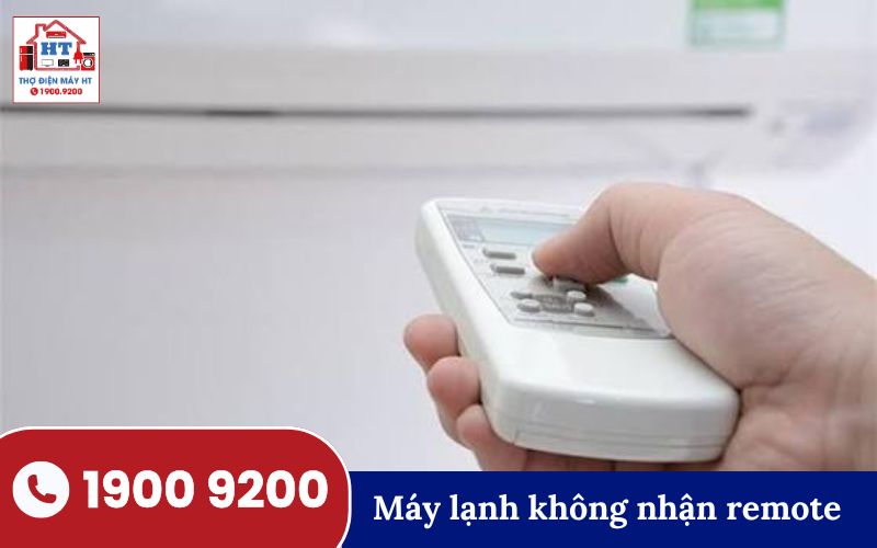 Biểu hiện máy lạnh không nhận tín hiệu từ điều khiển tại Long An