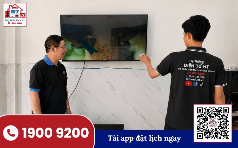 Kỹ thuật viên Điện Tử HT sửa tivi tại Bạc Liêu