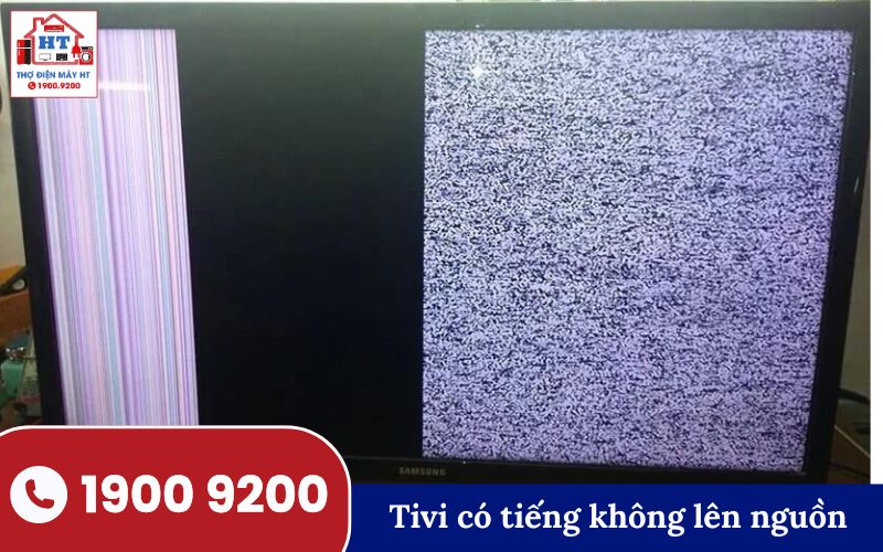 Hình ảnh dấu hiệu lỗi tivi tại Bình Dương